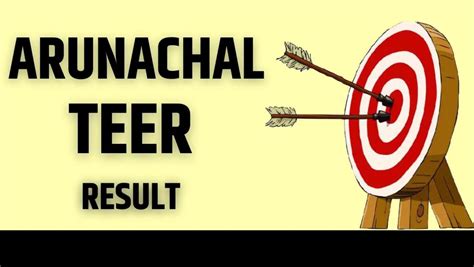 arunachal teer result previous list